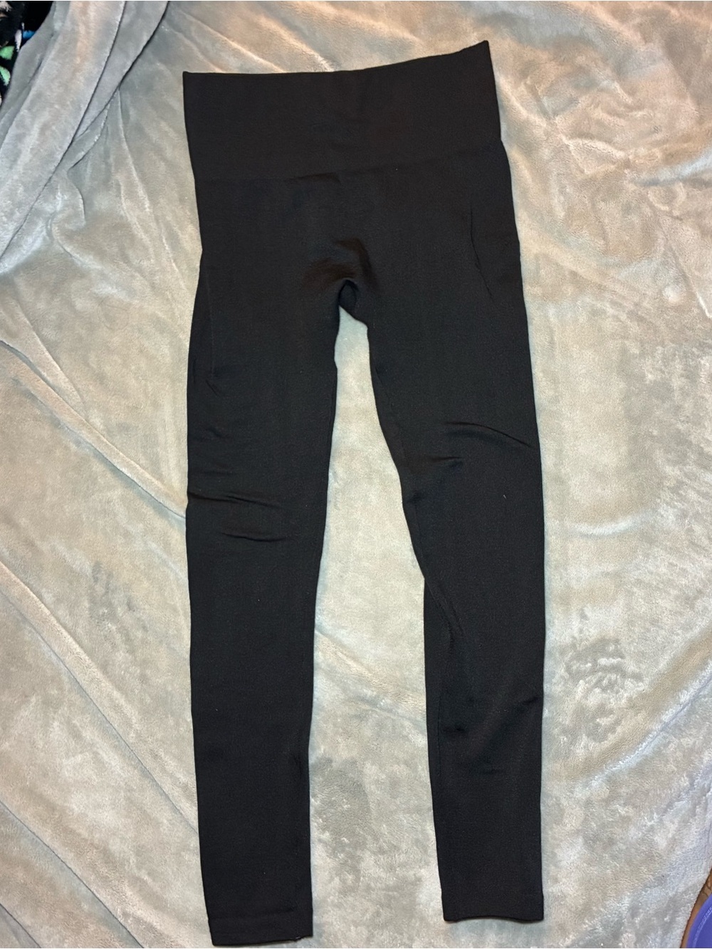 shosho Black High-Waist Kids Leggings